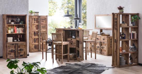 Manika - massiver Barschrank